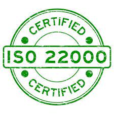 ISO 22000 Certificate